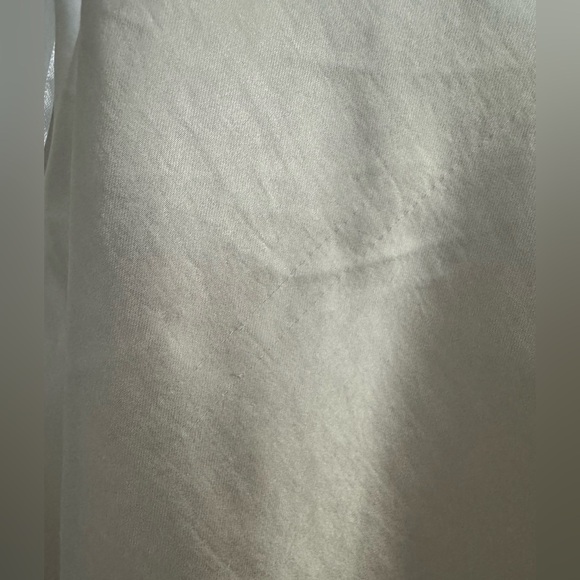 Klesis White Satin Mini Dress – Rhinestone Detail – Size M - Picture 10 of 14